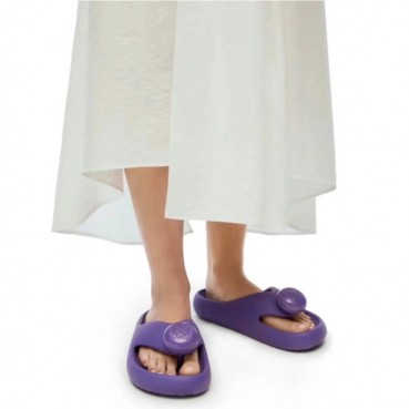 로에베 여성 퍼플 슬리퍼 - Loewe Womens Ease Mules 