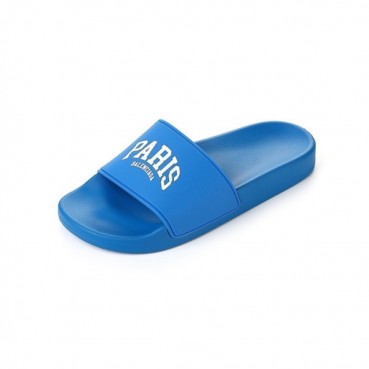 발렌시아가 남/녀 블루 슬리퍼 - Balenciaga Unisex Blue Slippers 