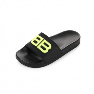 발렌시아가 남/녀 블랙 슬리퍼 - Balenciaga Unisex Black Slippers 