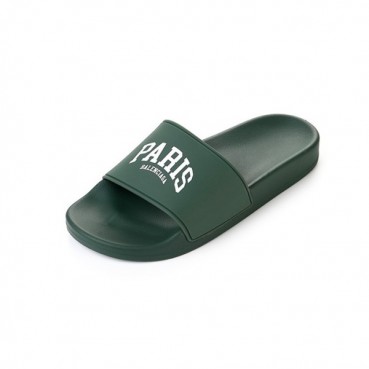 발렌시아가 남/녀 그린 슬리퍼 - Balenciaga Unisex Green Slippers 