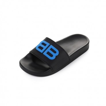 발렌시아가 남/녀 블랙 슬리퍼 - Balenciaga Unisex Black Slippers 
