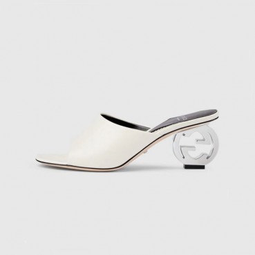 구찌 여성 화이트 샌들 - Gucci Womens White Sandals 