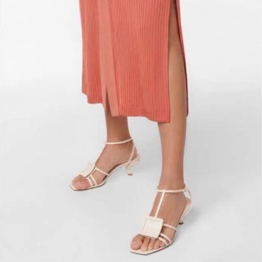로저비비에 여성 화이트 샌들 - Roger Vivier Womens White Sandals 