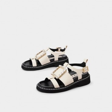 로저비비에 여성 아이보리 샌들 - Roger Vivier Womens Ivory Sandals 