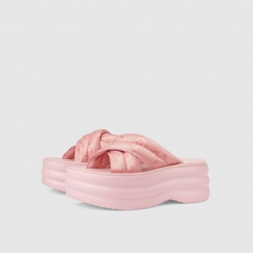 구찌 여성 핑크 슬리퍼 - Gucci Womens Pink Slippers 