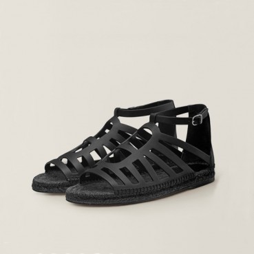 에르메스 여성 블랙 샌들 - Hermes Womens Black Sandals 
