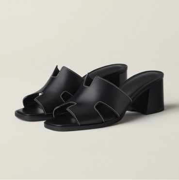 에르메스 여성 블랙 샌들 - Hermes Womens Black Sandals 