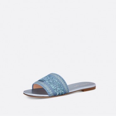 디올 여성 블루 샌들 - Dior Womens Blue Sandals 