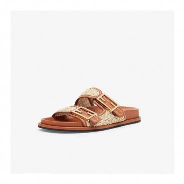 펜디 여성 카멜 슬리퍼 - Fendi Womens Camel Slipper 