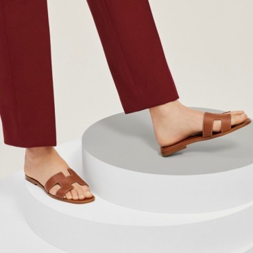에르메스 여성 골드 오란 - Hermes Womens Gold Slipper 