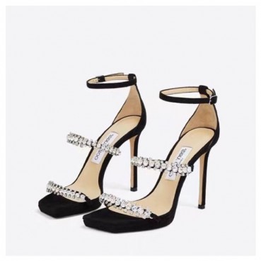 지미츄 여성 블랙 샌들 - Jimmy Choo Womens Black Sandals 