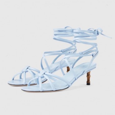 구찌 여성 블루 샌들 - Gucci Womens Blue Sandals 