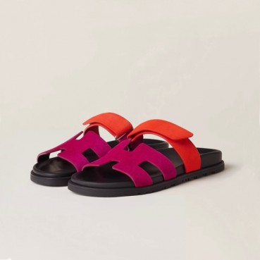 에르메스 여성 핑크 슬리퍼 - Hermes Womens Pink Slipper 