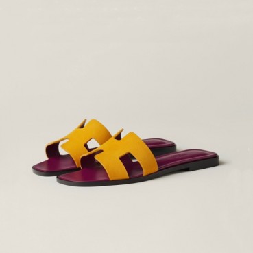 에르메스 여성 옐로우 오란 - Hermes Womens Yellow Slipper 