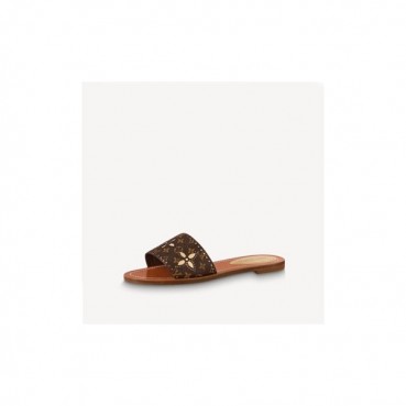 루이비통 여성 브라운 슬리퍼 - Louis vuitton Womens Brown Slippers 