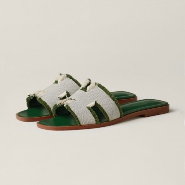 에르메스 여성 그린 오란 - Hermes Womens Green Slipper 