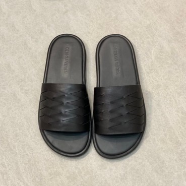 보테가베네타 남성 블랙 슬리퍼 - Bottega veneta Mens Black Slippers 