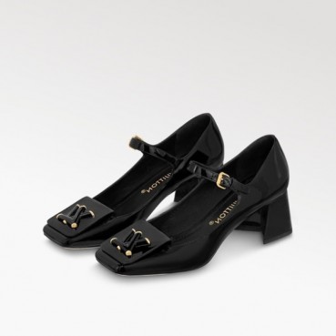 루이비통 여성 블랙 샌들 - Louis vuitton Womens Black Sandals 