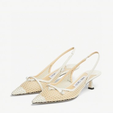 지미츄 여성 화이트 샌들 - Jimmy Choo Womens White Sandals 