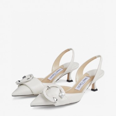 지미츄 여성 화이트 샌들 - Jimmy Choo Womens White Sandals 