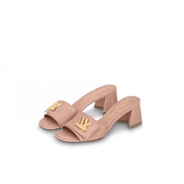 루이비통 여성 베이지 슬리퍼 - Louis vuitton Womens Beige Slippers 