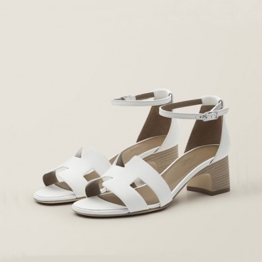 에르메스 여성 화이트 산토리니 - Hermes Womens White Sandal 