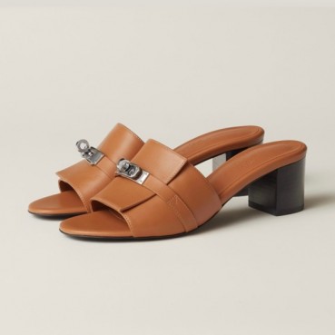 에르메스 여성 카멜 켈리 뮬 - Hermes Womens Camel Mule 