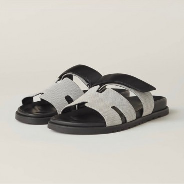 에르메스 여성 블랙 슬리퍼 - Hermes Womens Black Slipper 