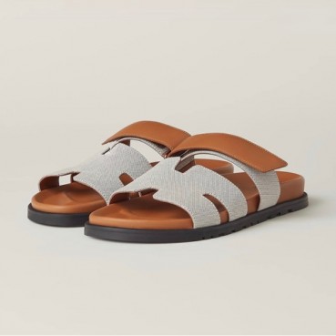 에르메스 여성 카멜 슬리퍼 - Hermes Womens Camel Slipper 
