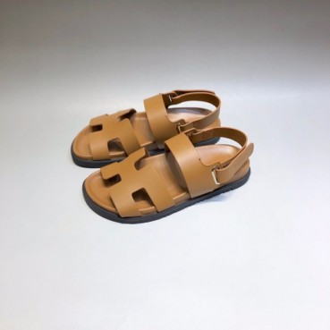 에르메스 남/녀 트렌디 카멜 샌들 - Unisex Camel Sandals 