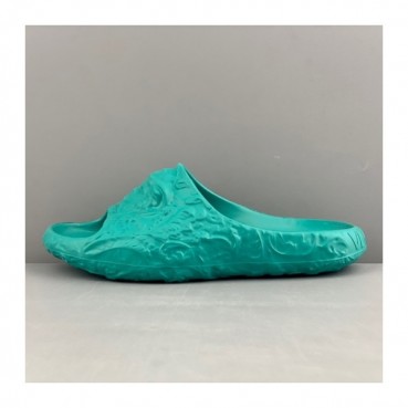 베르사체 메두사 남/녀 그린 슬리퍼 - Unisex  Green Slippers 