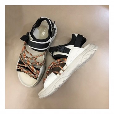 디올 남성 트렌디 브라운 샌들 - Mens Brown Sandals 
