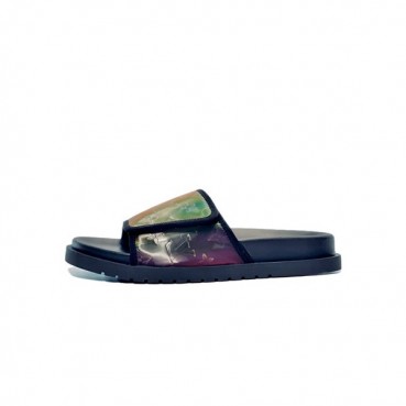루이비통 남성 클래식 블랙 슬리퍼 - Mens Black Slippers 