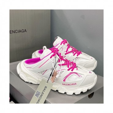 Balenciaga 2021 Women's Leather Slipper,BALS0252 - 발렌시아가 2021 여성용 레더 슬리퍼,Size(225