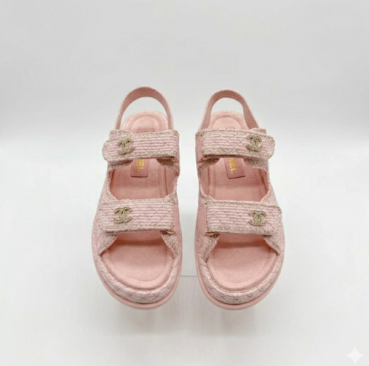 샤넬 여성 벨크로 샌들 - Chanel Womens Coco Sandals 