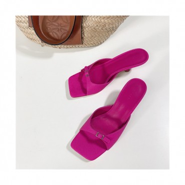 By Far 2021 Women's Leather Sandal,BYFS0043 - 바이파 2021 여성용 레더 샌들,Size(225