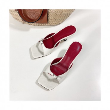 By Far 2021 Women's Leather Sandal,BYFS0042 - 바이파 2021 여성용 레더 샌들,Size(225