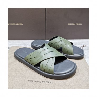 Bottega Veneta 2021 Men's Slipper,BVS0401 - 보테가 베네타 2021 레더 슬리퍼,Size(240