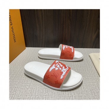 Louis Vuitton 2021 Men's Leather Slipper,LOUS2173 - 루이비통 2021 남성용 레더 슬리퍼,Size(240