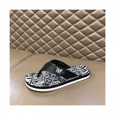 Dior 2021 Men's Canvas Slippers,DIOS0436 - 디올 2021 남성용 캔버스 슬리퍼,Size(240