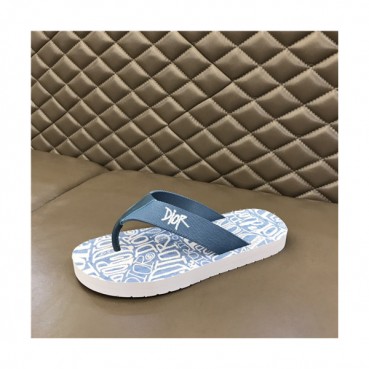 Dior 2021 Men's Canvas Slippers,DIOS0435 - 디올 2021 남성용 캔버스 슬리퍼,Size(240