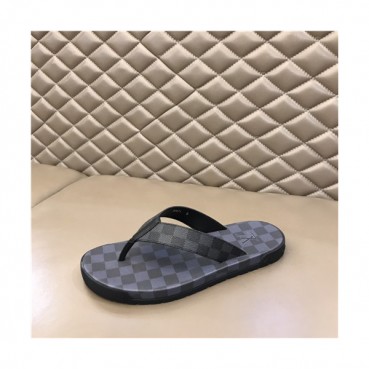 Louis Vuitton 2021  Men's Leather SlipperLOUS2152 - 루이비통 2021  남성용 레더 슬리퍼,Size(240