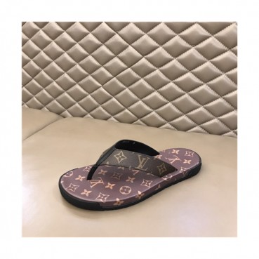 Louis Vuitton 2021  Men's Leather SlipperLOUS2149 - 루이비통 2021  남성용 레더 슬리퍼,Size(240