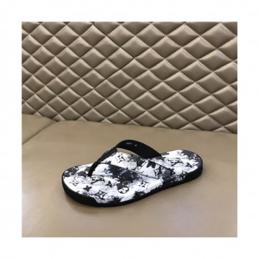 Louis Vuitton 2021  Men's Leather SlipperLOUS2146 - 루이비통 2021  남성용 레더 슬리퍼,Size(240