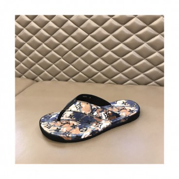Louis Vuitton 2021  Men's Leather SlipperLOUS2143 - 루이비통 2021  남성용 레더 슬리퍼,Size(240