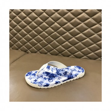 Louis Vuitton 2021  Men's Leather SlipperLOUS2140 - 루이비통 2021  남성용 레더 슬리퍼,Size(240