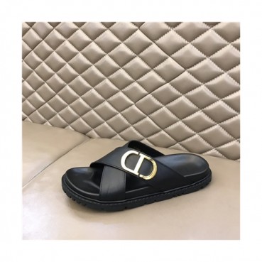 Dior 2021 Men's Leather Slipper,DIOS0416 - 디올 2021 남성용 레더 슬리퍼,Size(240
