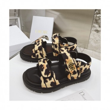 Dior 2021 Women's Leather Sandal,DIOS0401 - 디올 2021 여성용 레더 샌들,Size(225