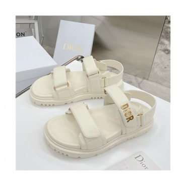 Dior 2021 Women's Leather Sandal,DIOS0400 - 디올 2021 여성용 레더 샌들,Size(225