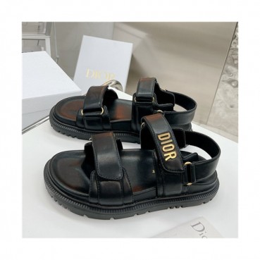 Dior 2021 Women's Leather Sandal,DIOS0399 - 디올 2021 여성용 레더 샌들,Size(225